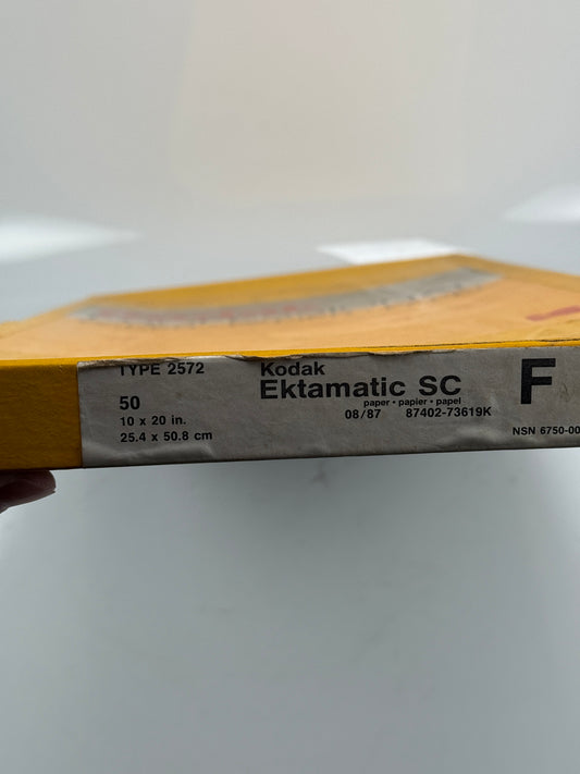 Kodak Ektamatic SC F 10x20 inch 50 sheets Photographic Paper
