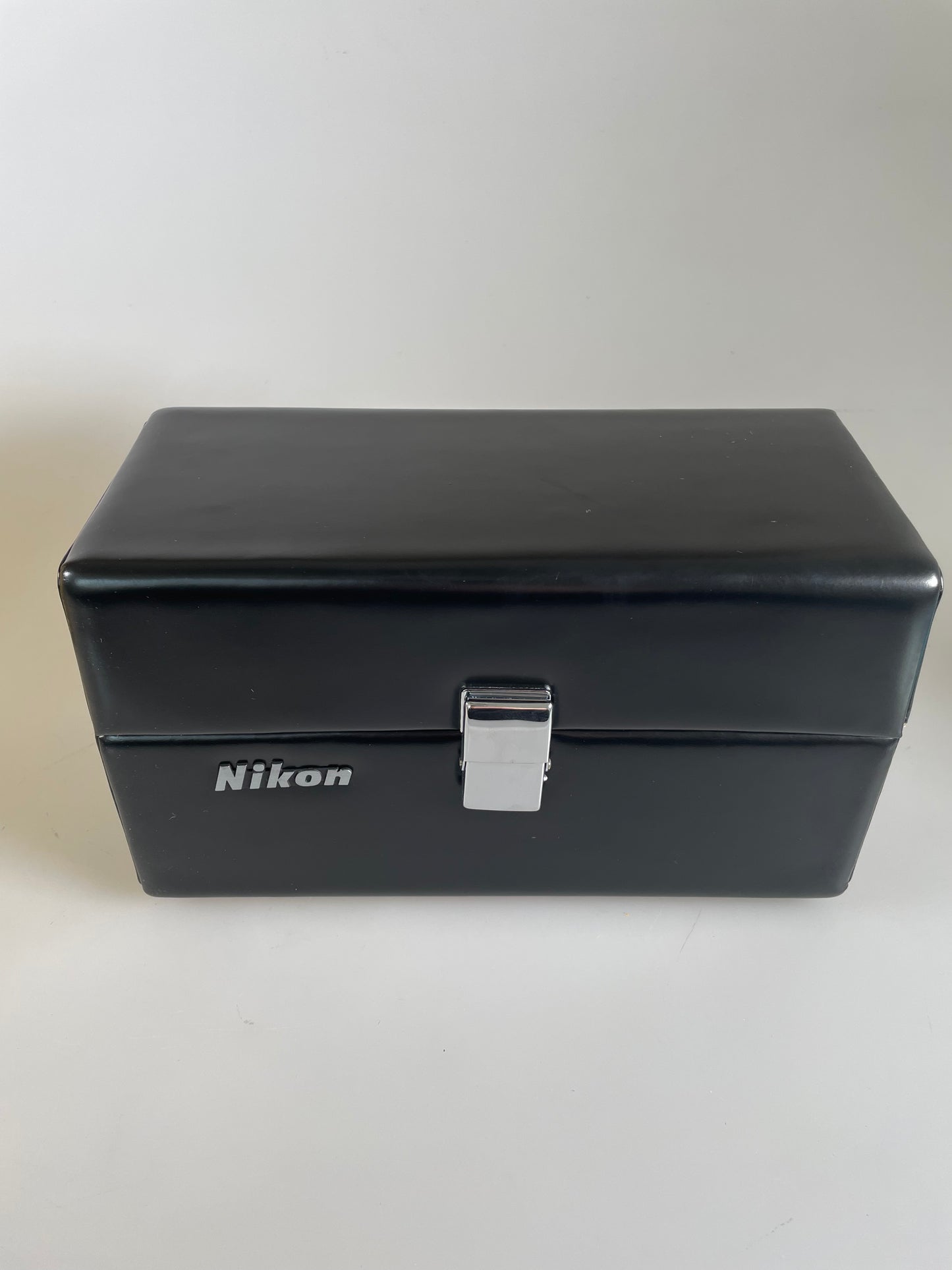 Nikon Super 8 Zoom Camera Carry Case Vintage black leather