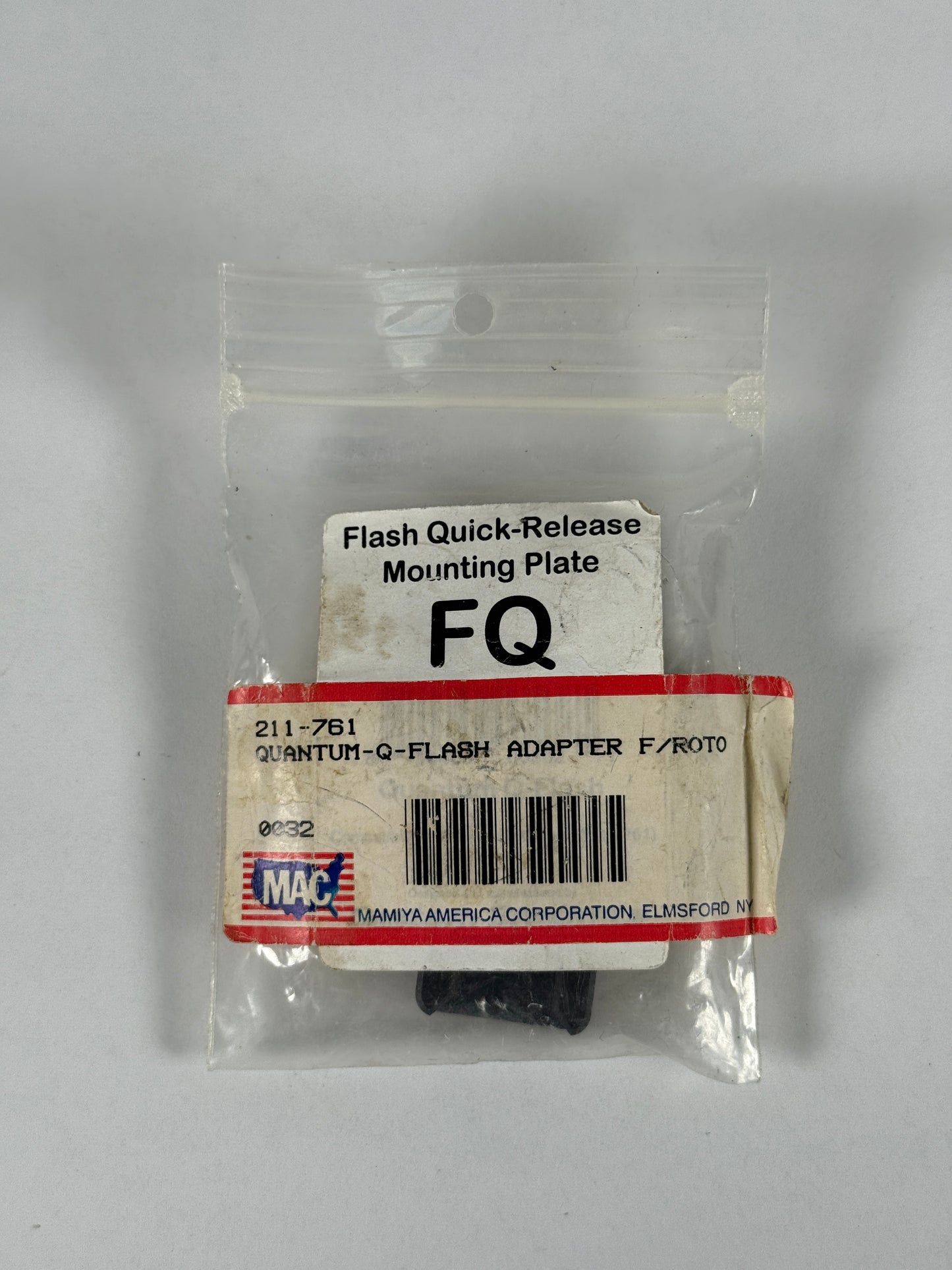 Mamiya Flash Quick Release Mounting plate FQ quantum adapter