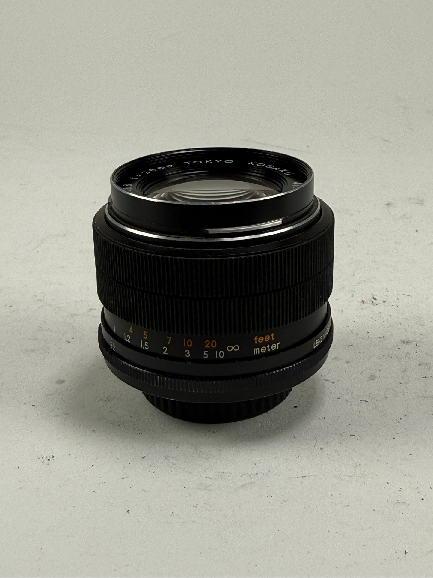 Topcon RE Auto-Topcor 28mm f2.8 Black Lens