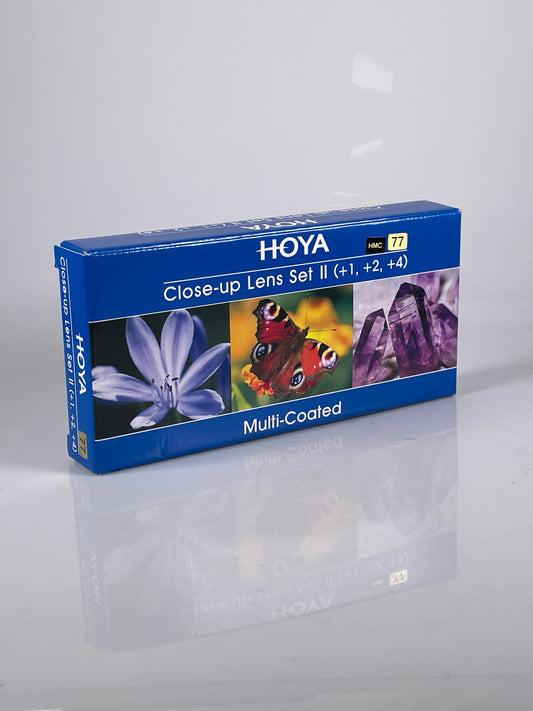 Hoya 77mm HMC Close-up Lens Set II (+1,+2,+4)