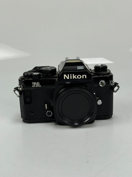 Nikon FA Black 35mm SLR Film Camera Body