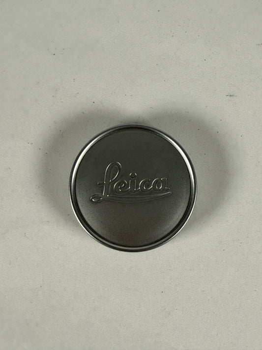 Leica 39mm A42 42mm Front Lens Cap Silver Chrome Metal