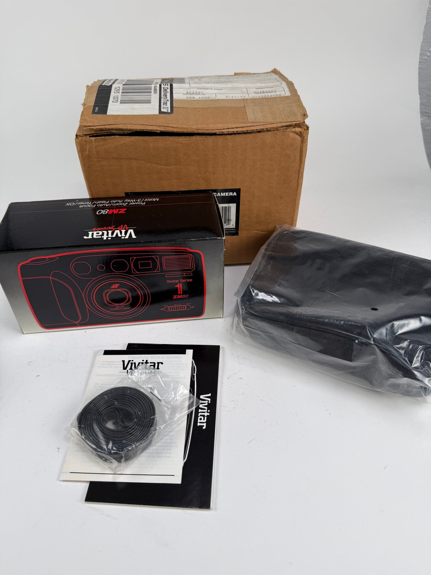 Vivitar Series 1 Film Camera ZM80 AF 38-70mm Power Zoom Point Shoot Tested