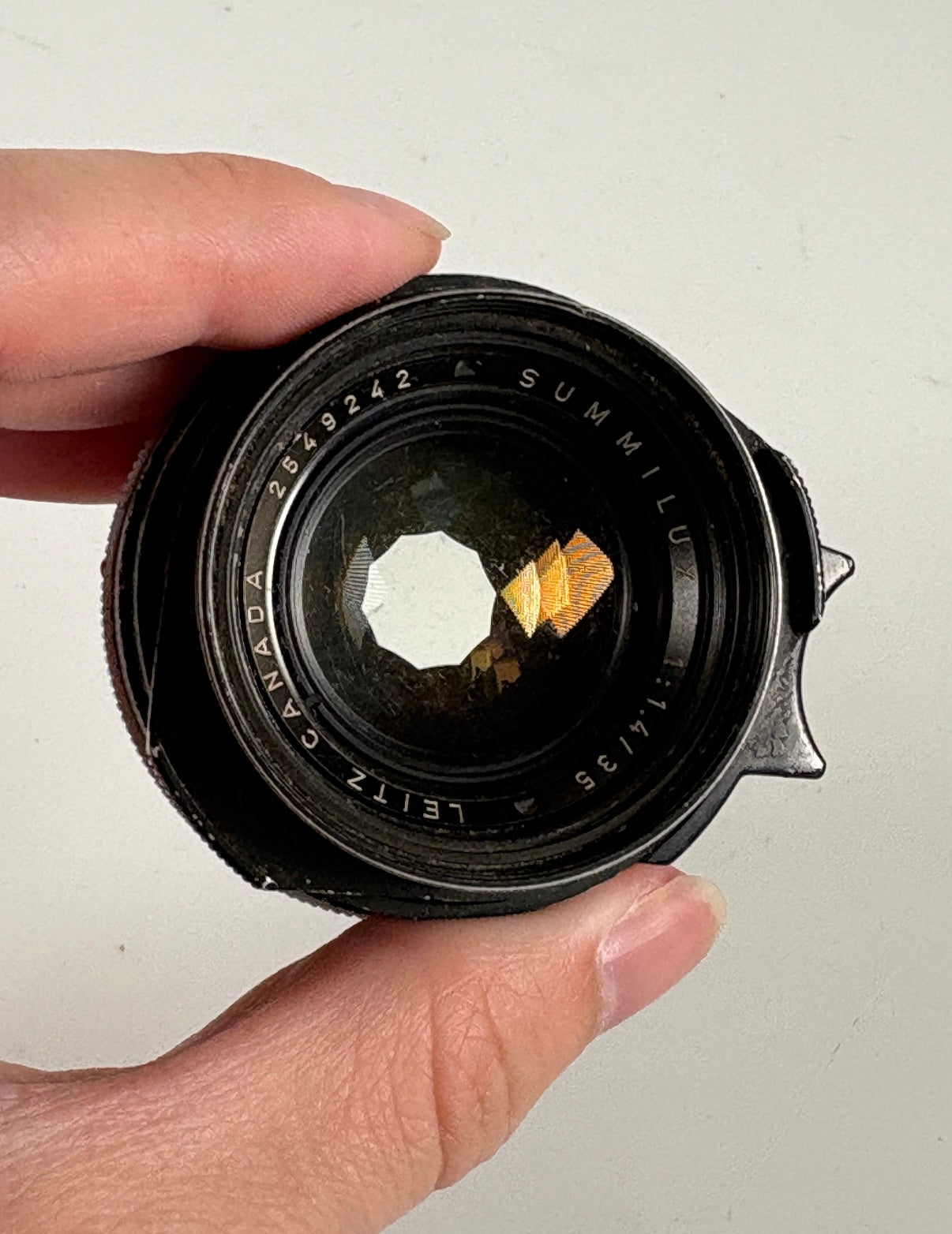 Leica Summilux-M 35mm f1.4 Pre Asph Lens Black