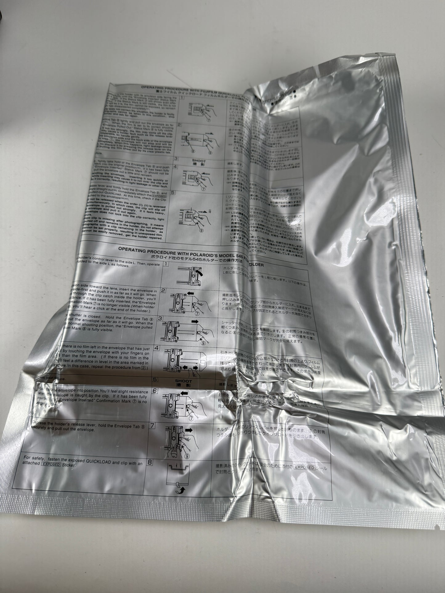 20 Sheet Sealed Fujifilm Velvia 100 RVP 4x5 Quickload Expired 2010 FROZEN NO BOX