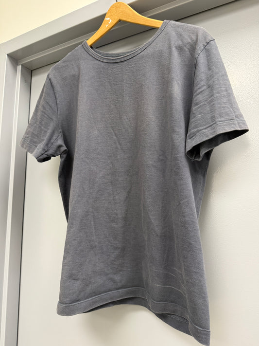 Merz B Schwanen T-Shirt Size 7 (XL) Navy Blue Loopwheeled Made in Germany