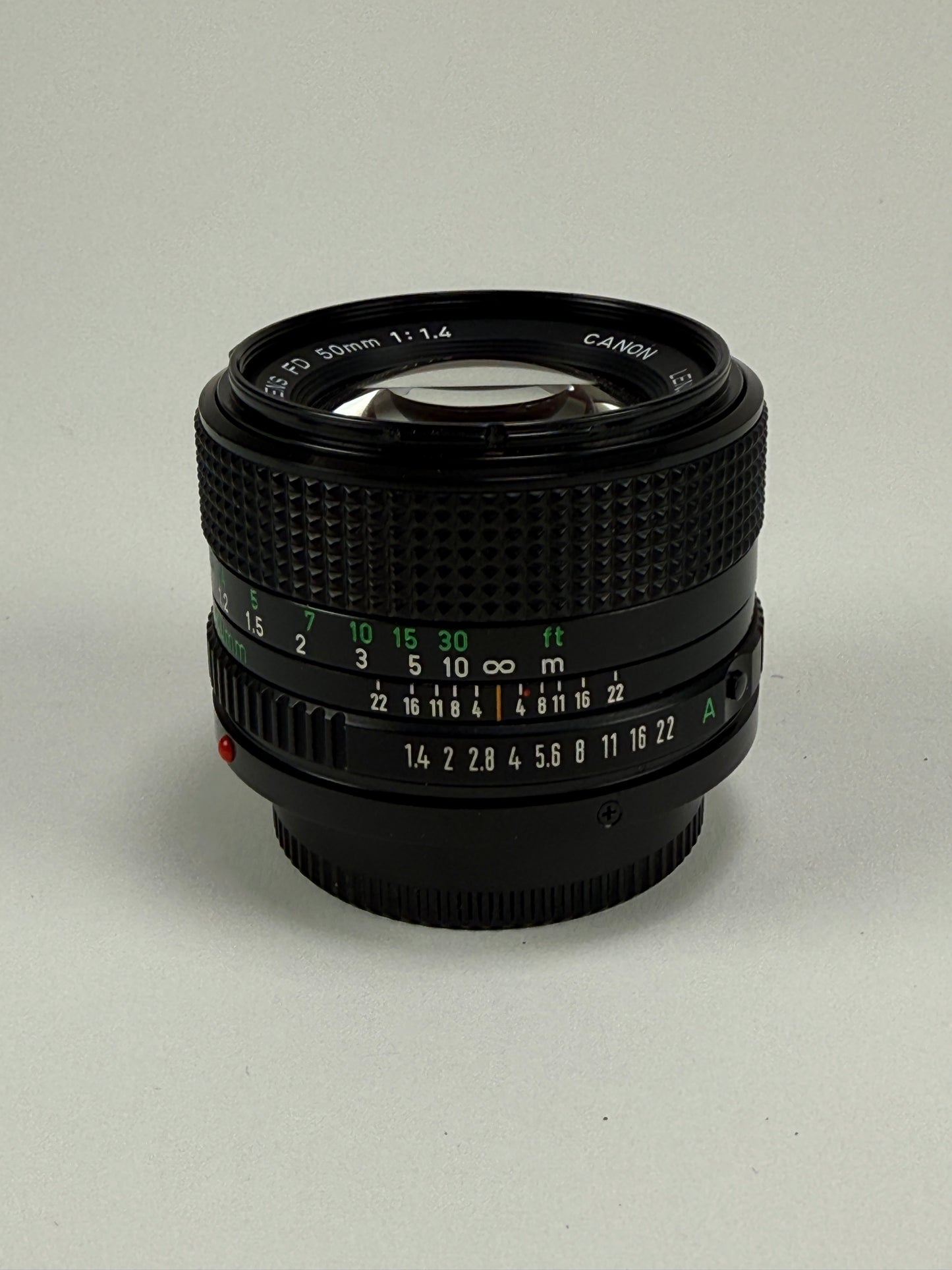 Canon FD New 50mm f1.4 MF prime Lens