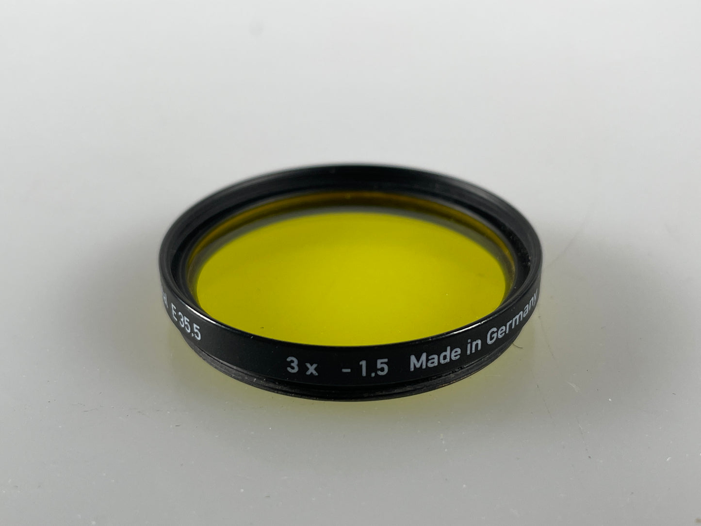 Heliopan E35.5 / 35.5mm Digital 3x -1.5 Yellow Filter