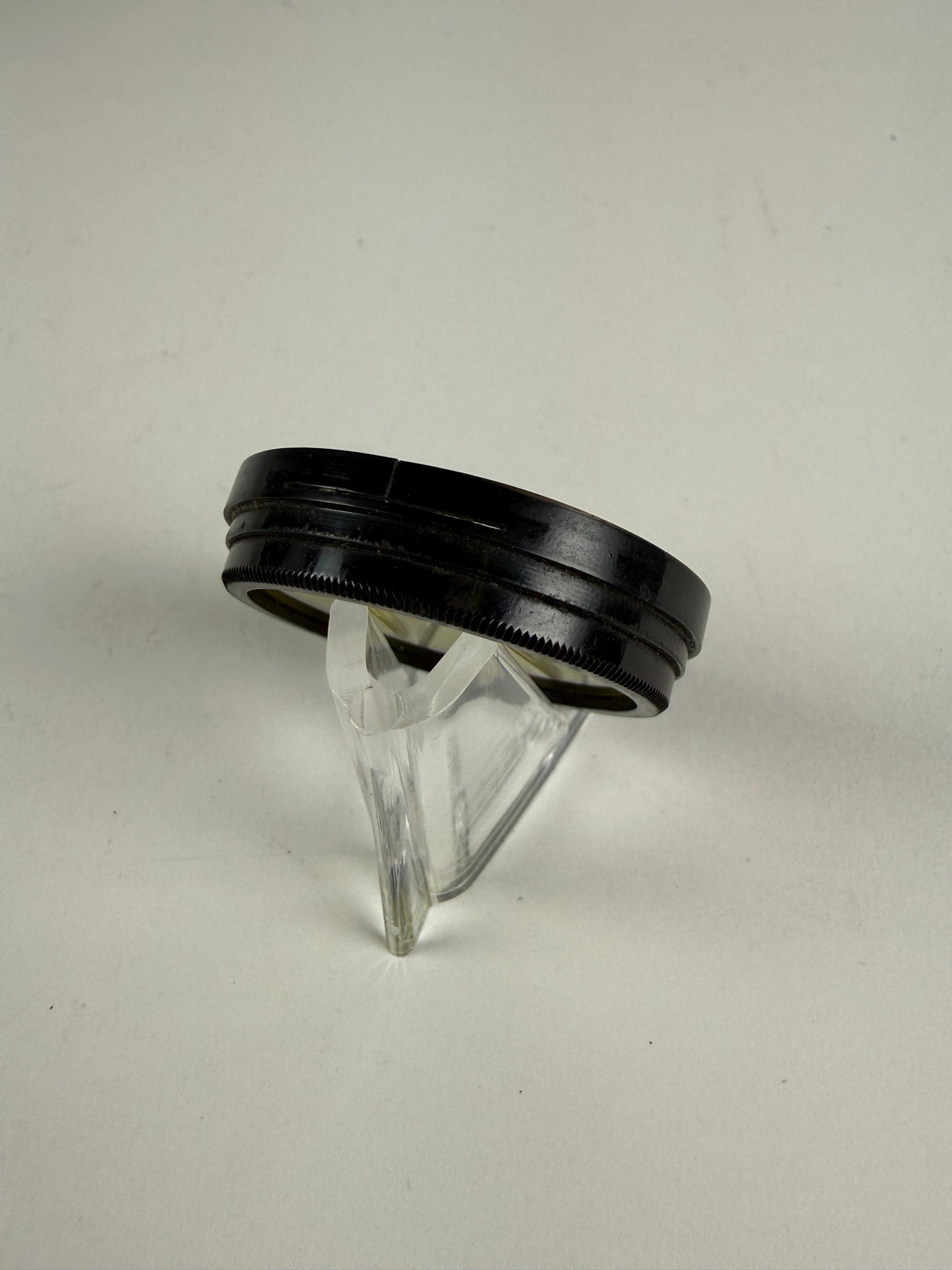 Leitz Leica Black A36 Yellow 2 Contrast Camera Lens Filter - Summitar push on 36mm