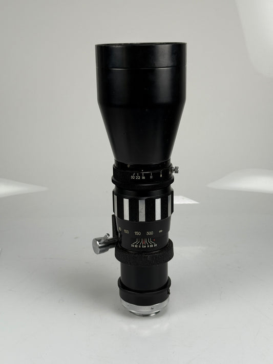 Taika RARE 400mm f4.5 Tele Coligon Lens Exakta mount lens