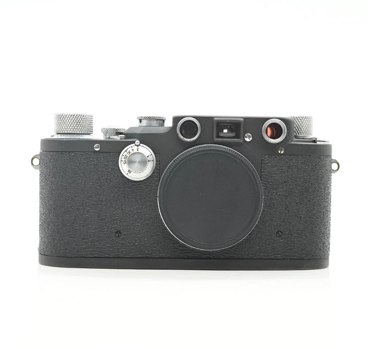 Leica IIIc rangefinder 35mm camera body Matte Grey Repaint