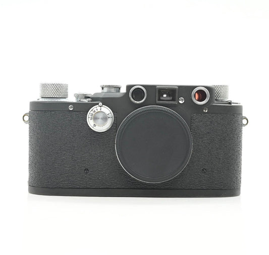 Leica IIIc rangefinder 35mm camera body Matte Grey Repaint