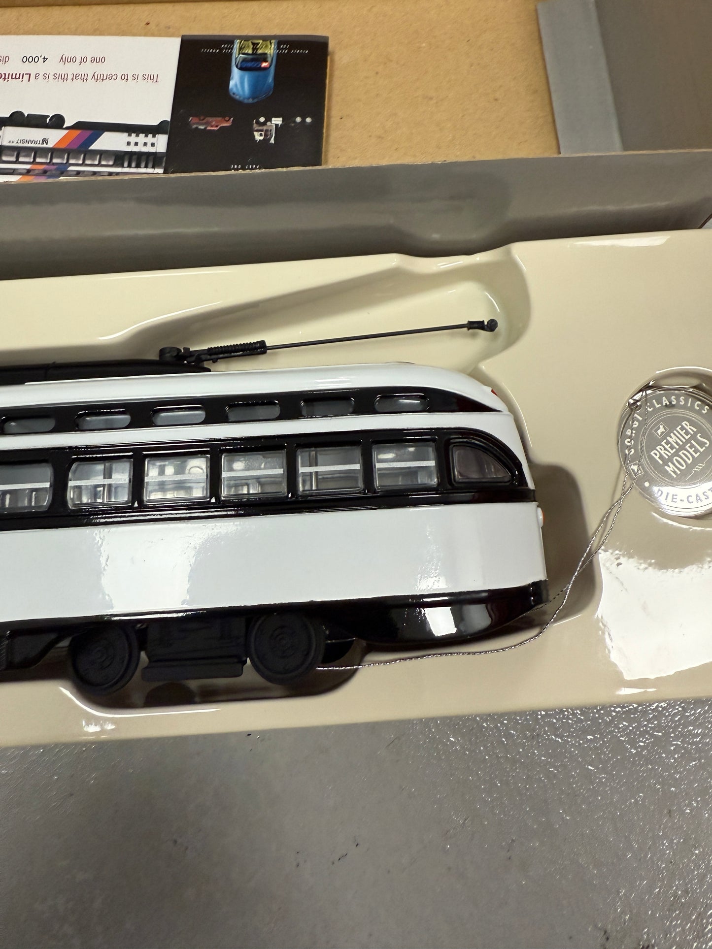 Corgi Bus Lines PCC car New Jersey Transit limited edition of 4000
