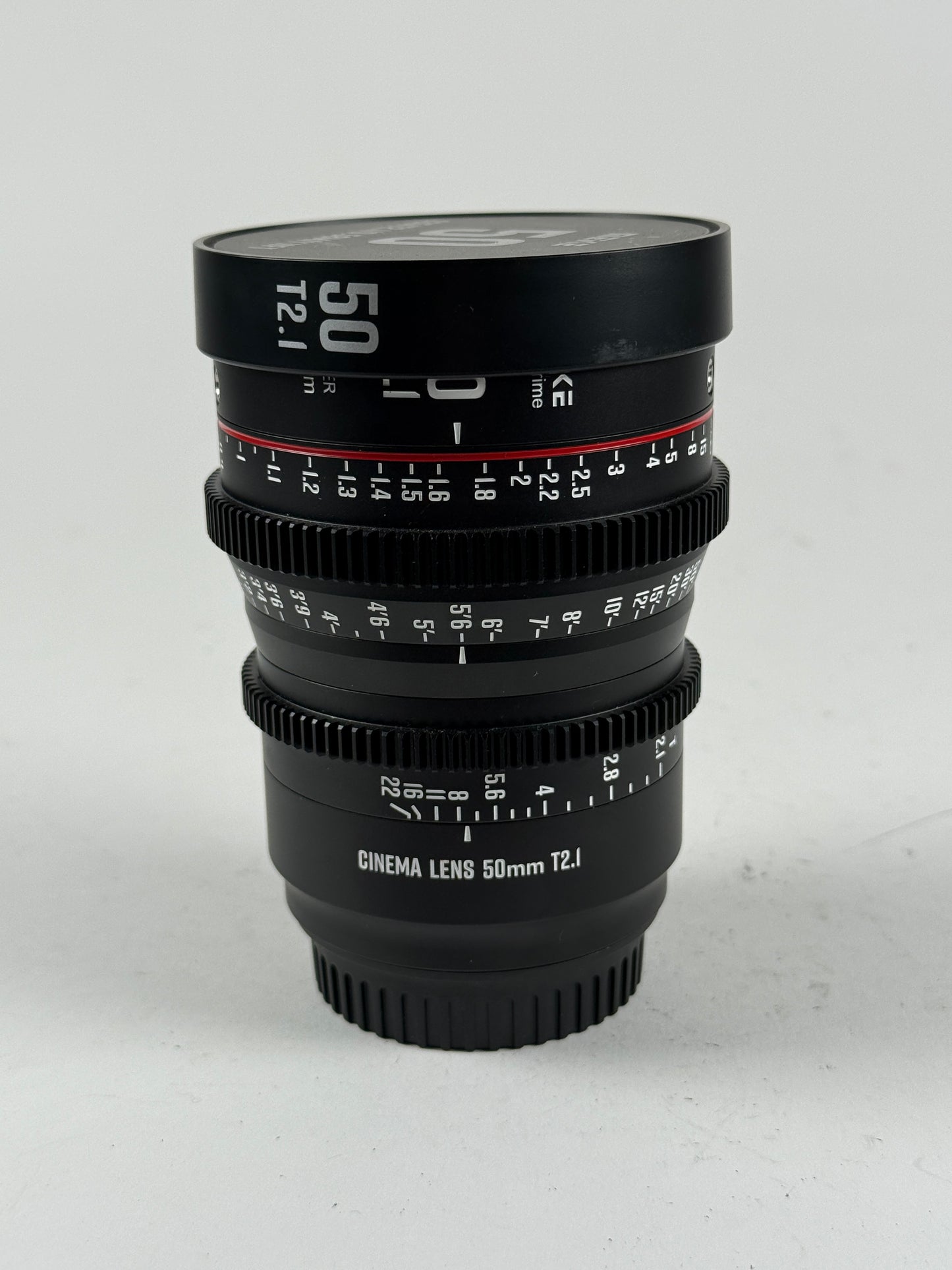 Meike 50mm T2.1 Manual Focus Cinema S35 Prime Lens EF Mount