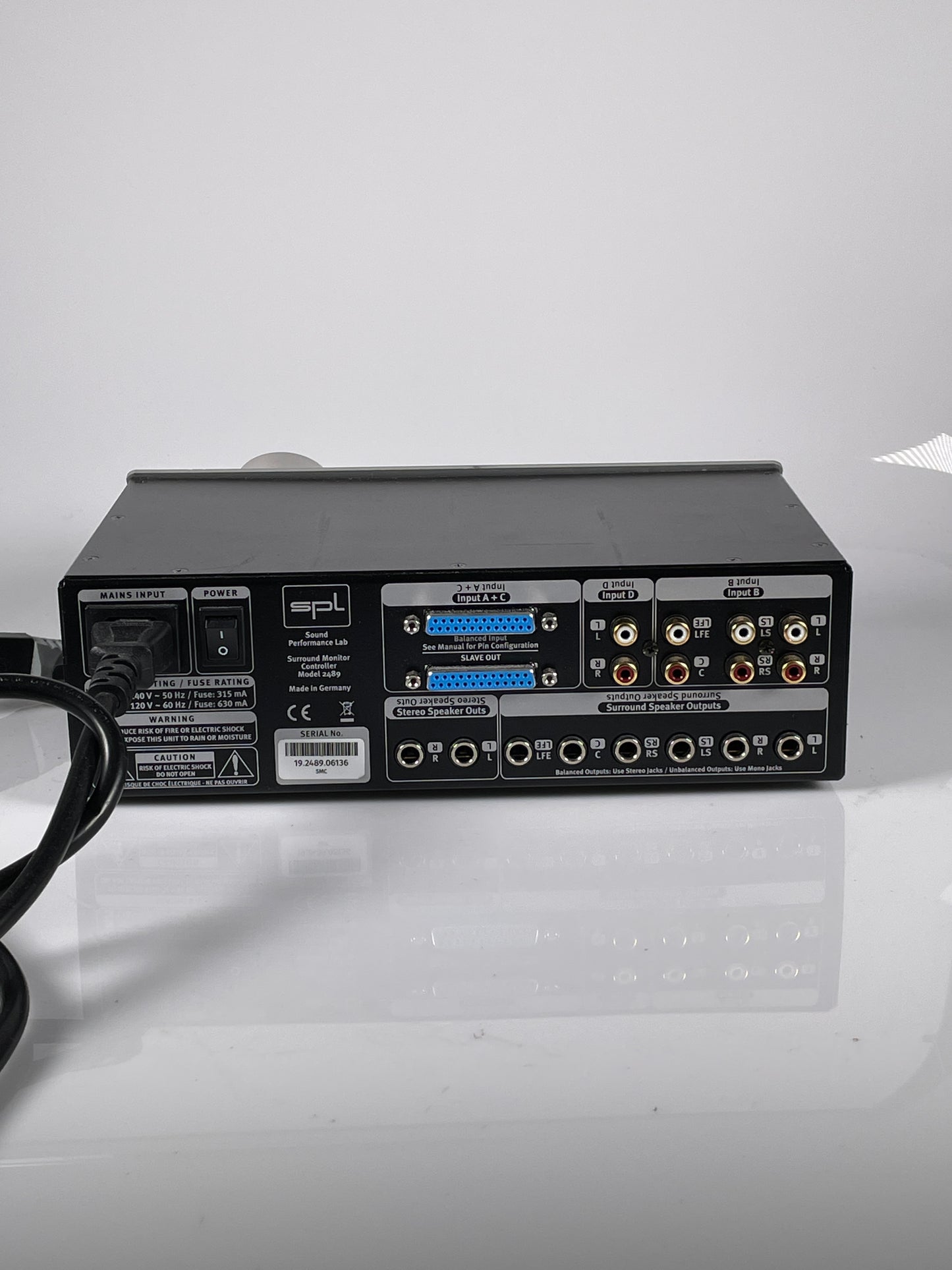 SPL Model 2489 SMC Surround Monitor Controller