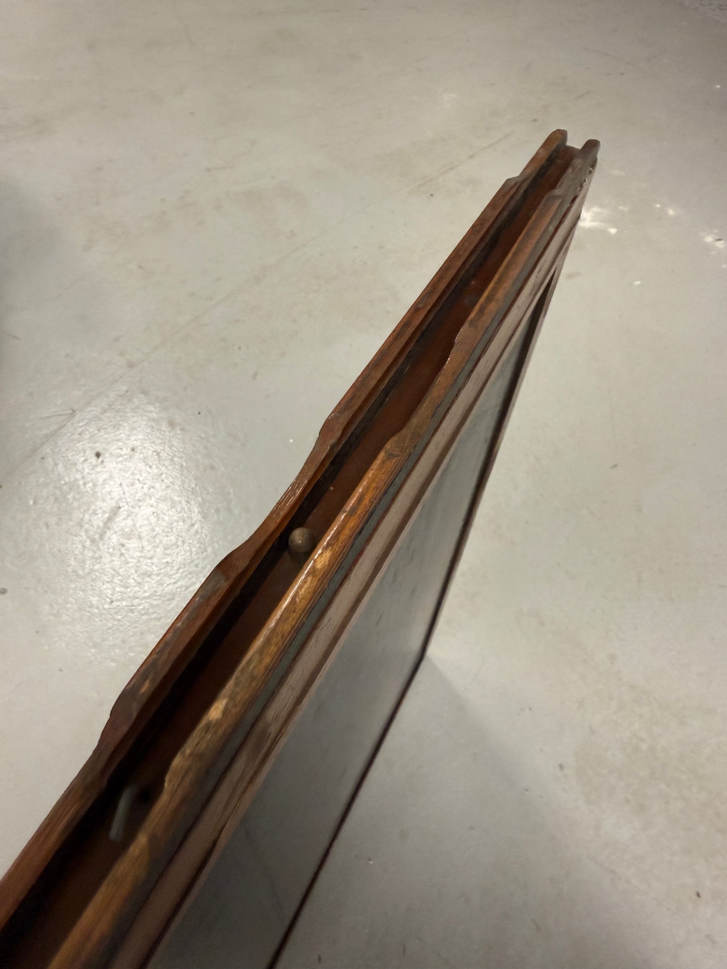 12x20 Large format sheet film holder RARE wooden