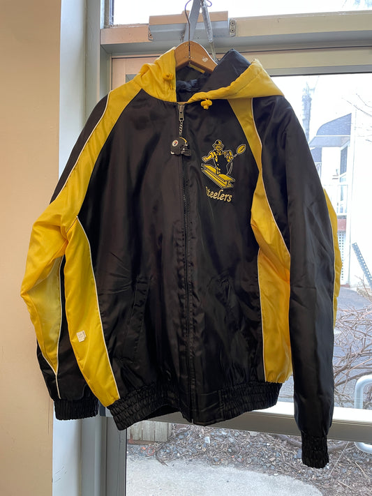 Pittsburgh Steelers Retro Vintage Throwback NFL Jacket XL