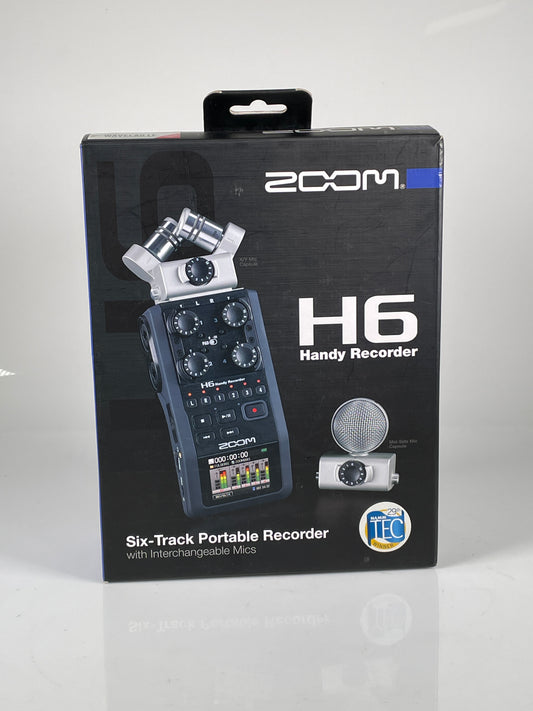 Zoom H6 6-Track Portable Digital Recorder