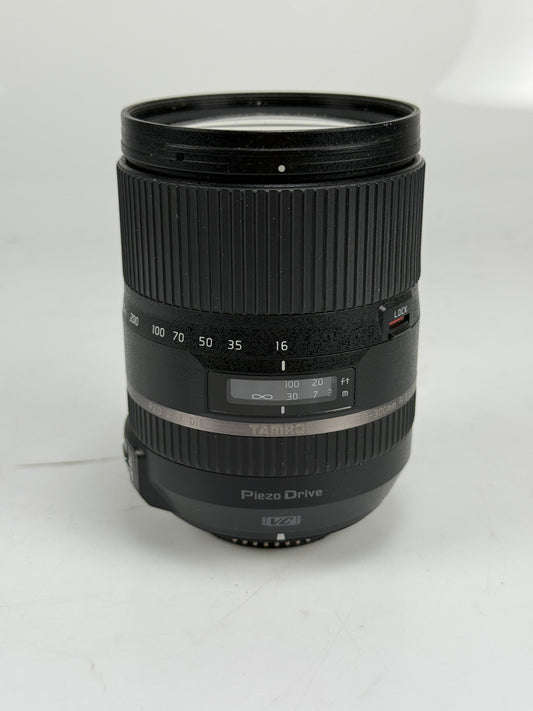 Tamron B016 AF 16-300MM f3.5-6.3 DI II VC PZD Macro Lens Nikon