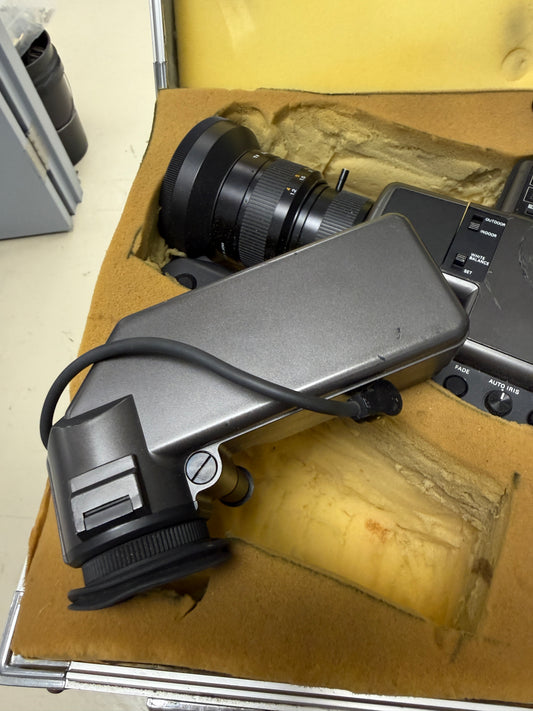 Panasonic WV 3400 Vintage Color Video Camera with Lens/viewfinder