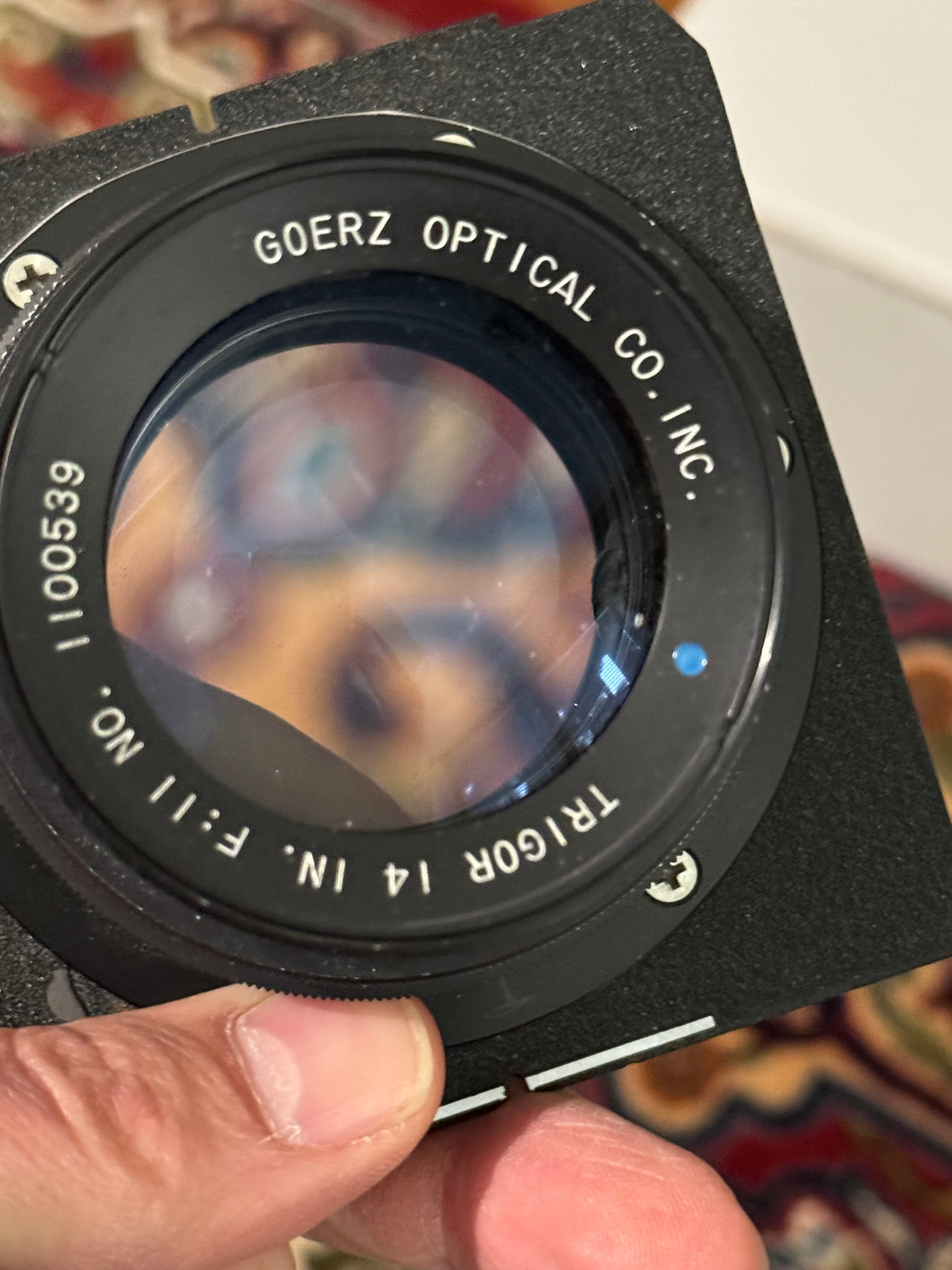 Kern Goerz Trigor 14 inch f11 Barrel Lens