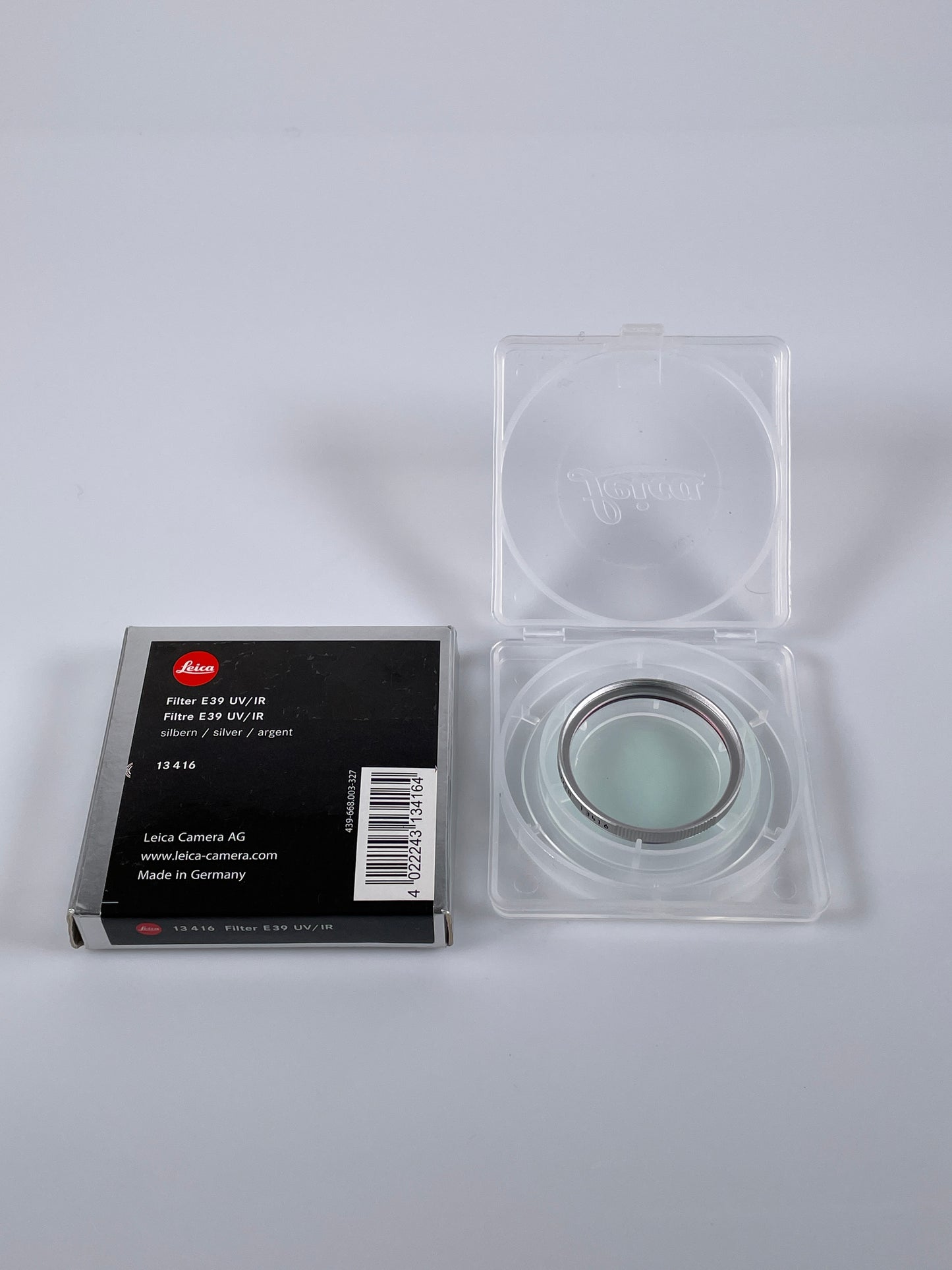 Leica (13416) E39 39mm UV/IR Ultraviolet Infrared Cut Filter for M8 M8.2