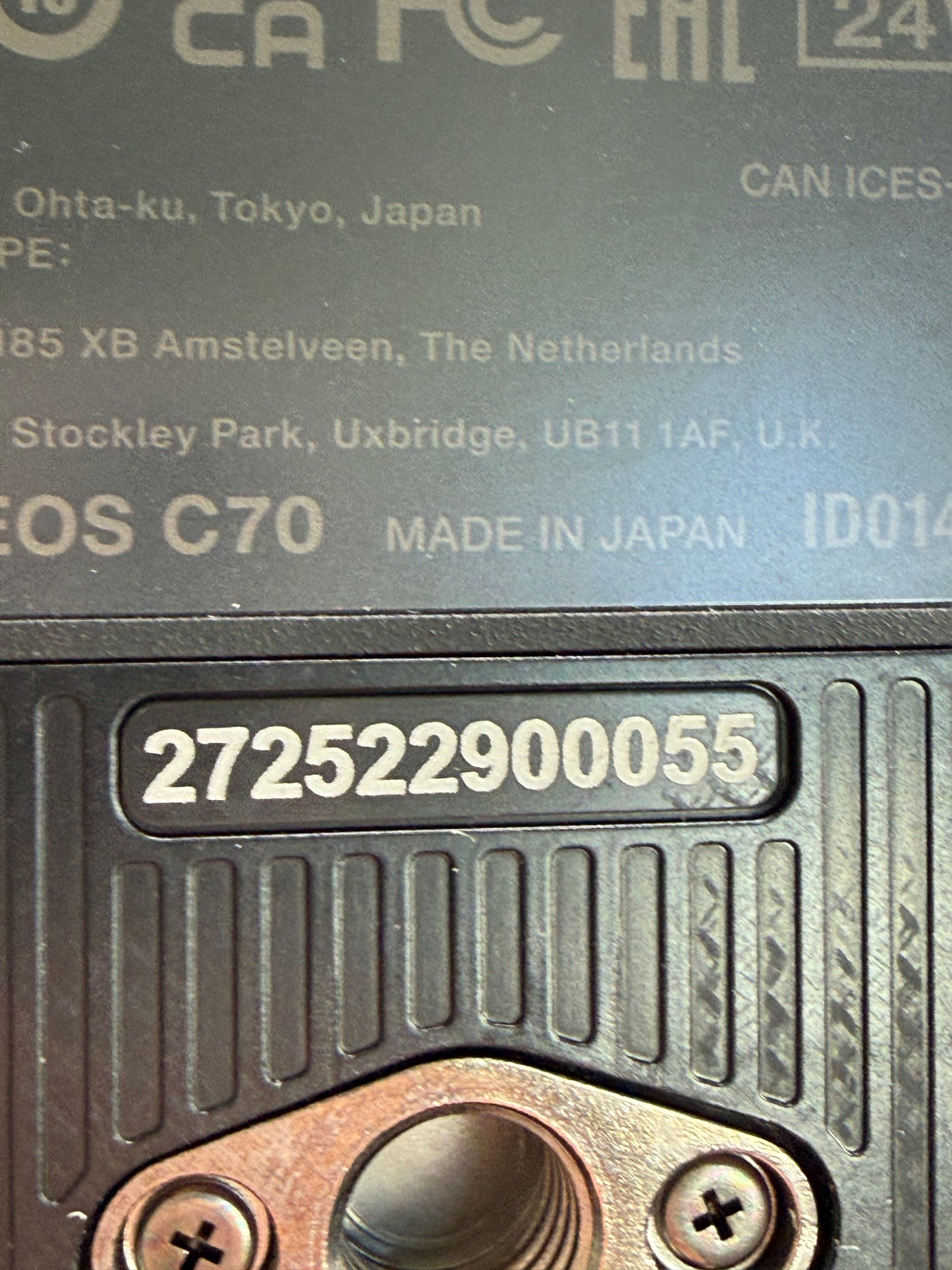 Canon EOS C70 Cinema Camera (RF Mount)