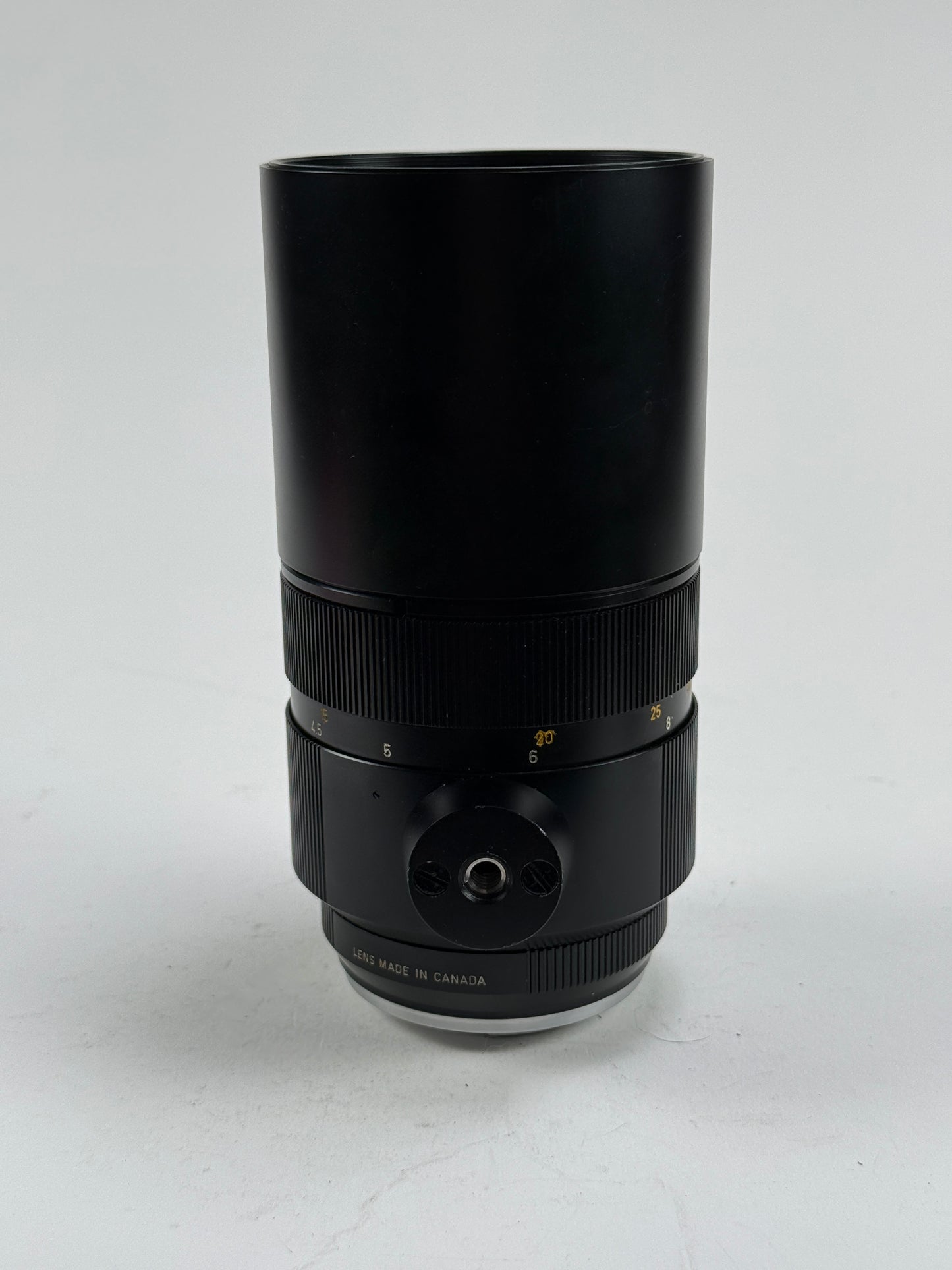 Leica Leitz Canada Telyt-R 250mm f4 Nikon F converted Telephoto Lens