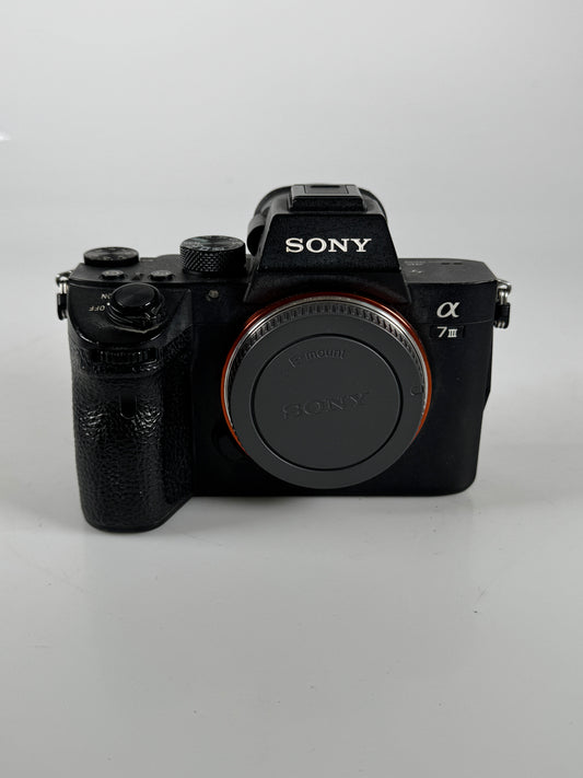 Sony Alpha A7III 24 MP Full-Frame Mirrorless Camera (Body Only)