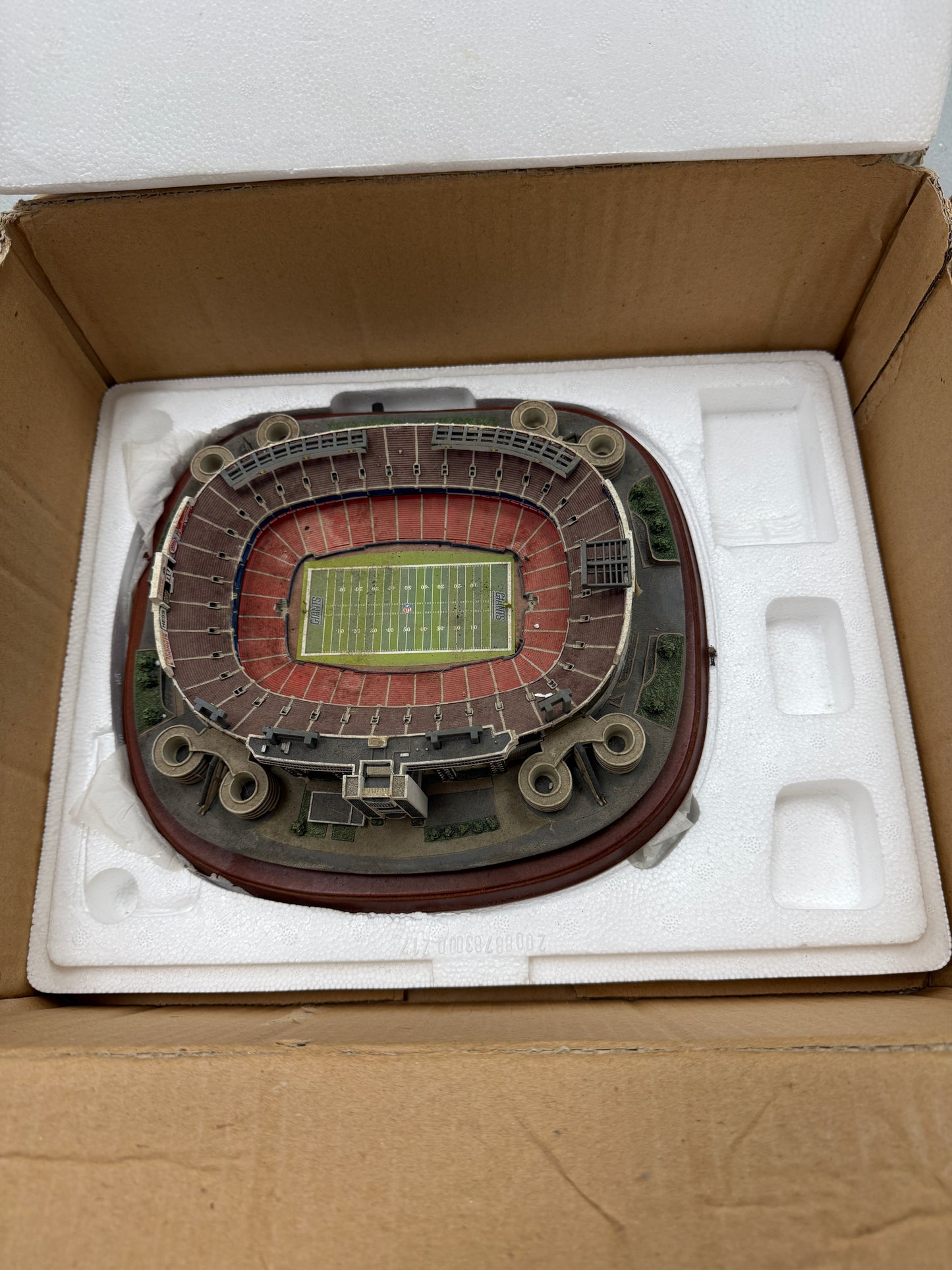 Danbury Mint Giants Stadium New York Giants Football Team Display Model