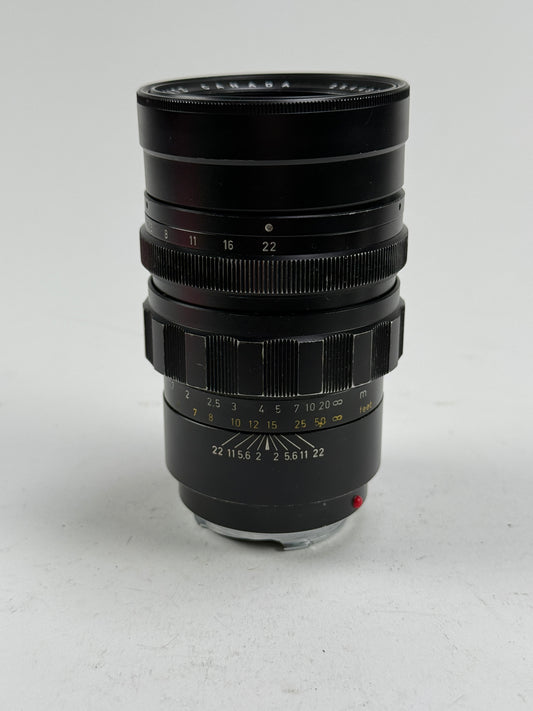 Leica Summicron M 90mm f2 Leitz Canada MF M Mount Lens