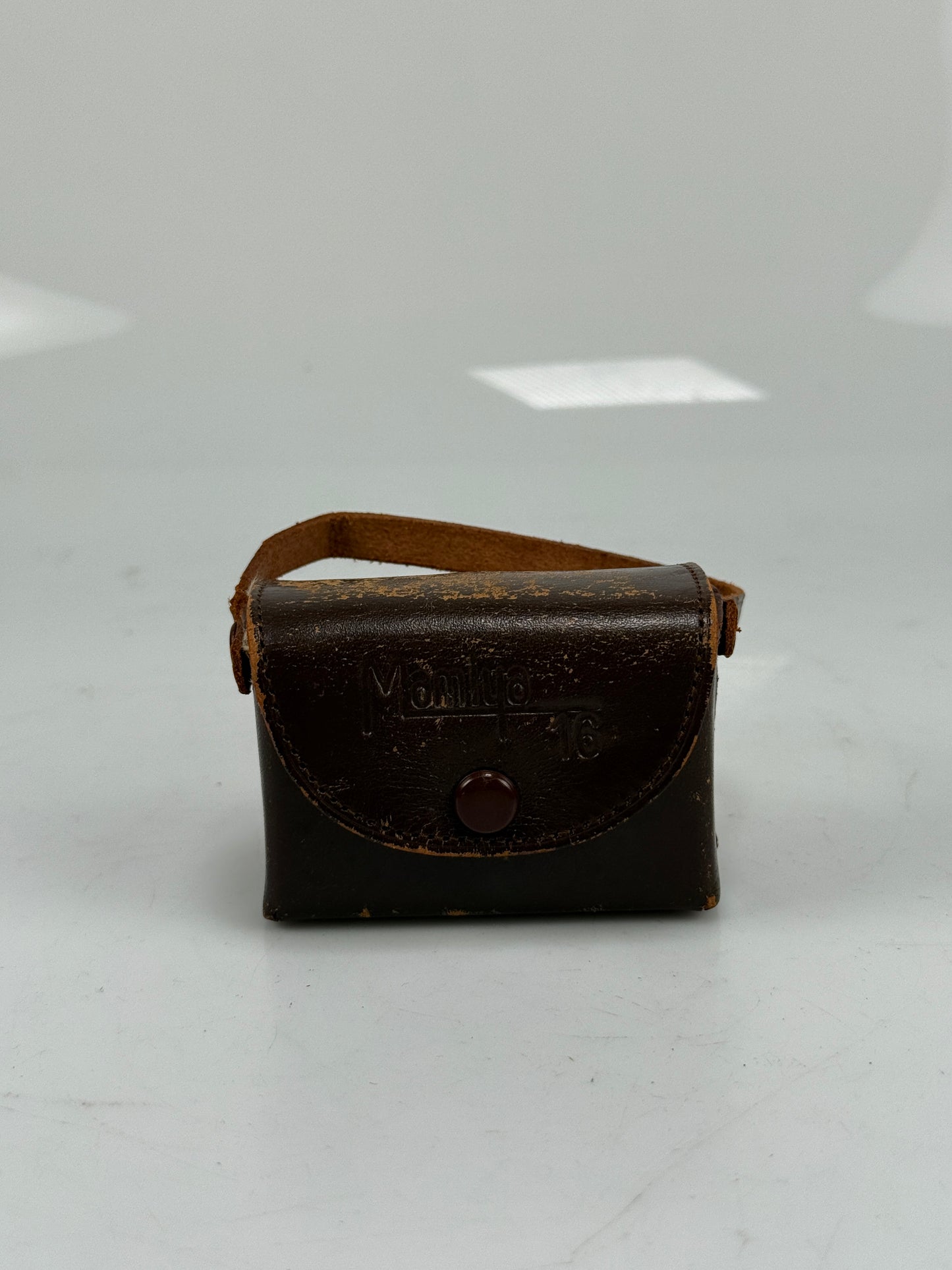Mamiya 16 Super Spy Camera, Leather Case