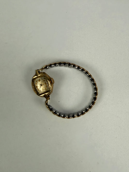 Vintage Ladies BULOVA 10K RGP Watch rolled gold plate