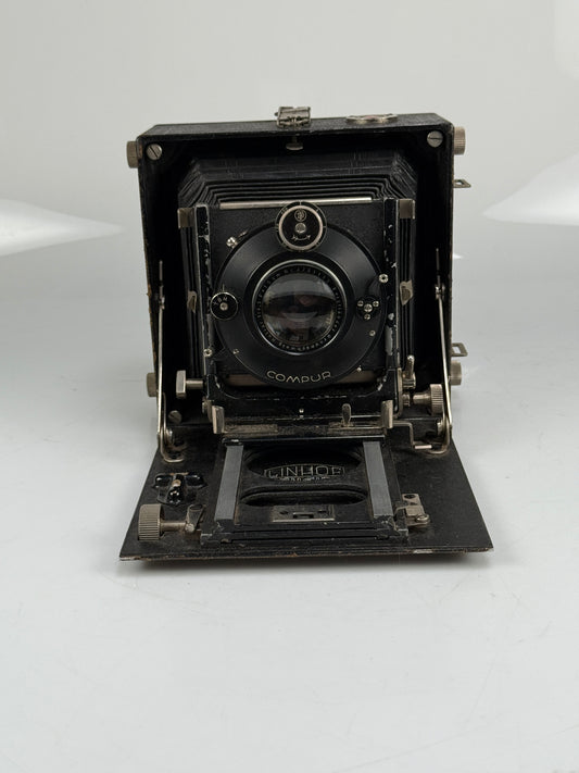Linhof Munchen Technika / Standard 3 1/4 x 4 1/4 Camera w/ Voigtlander Heliar 15cm f4.5 lens