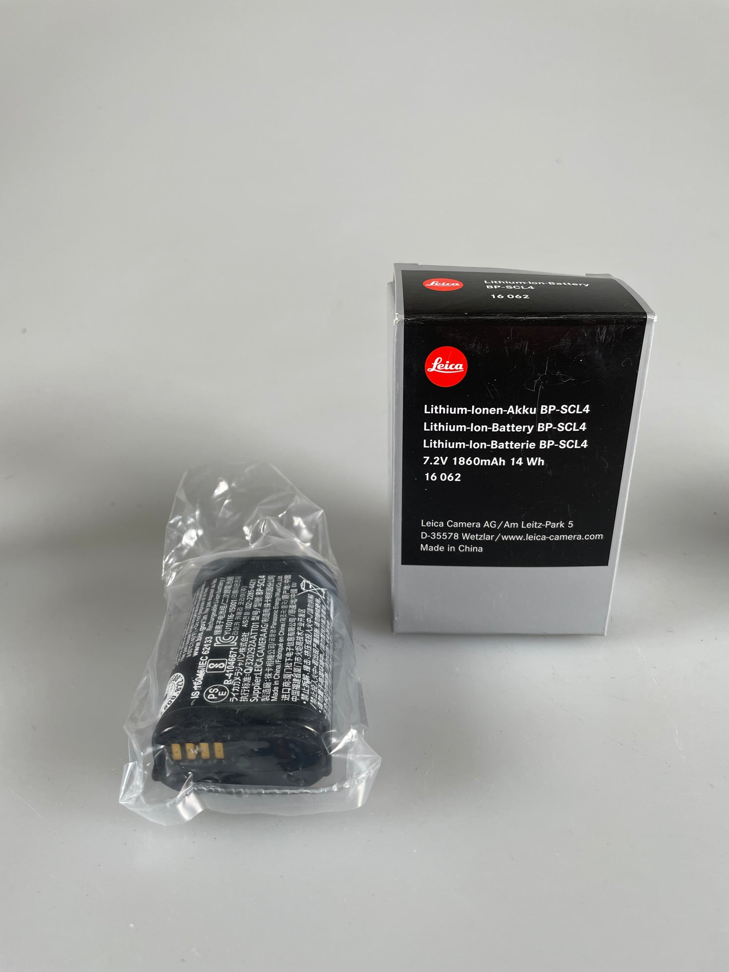 Leica Q2, SL2 Battery Pack BP-SCL4 #16062, Boxed