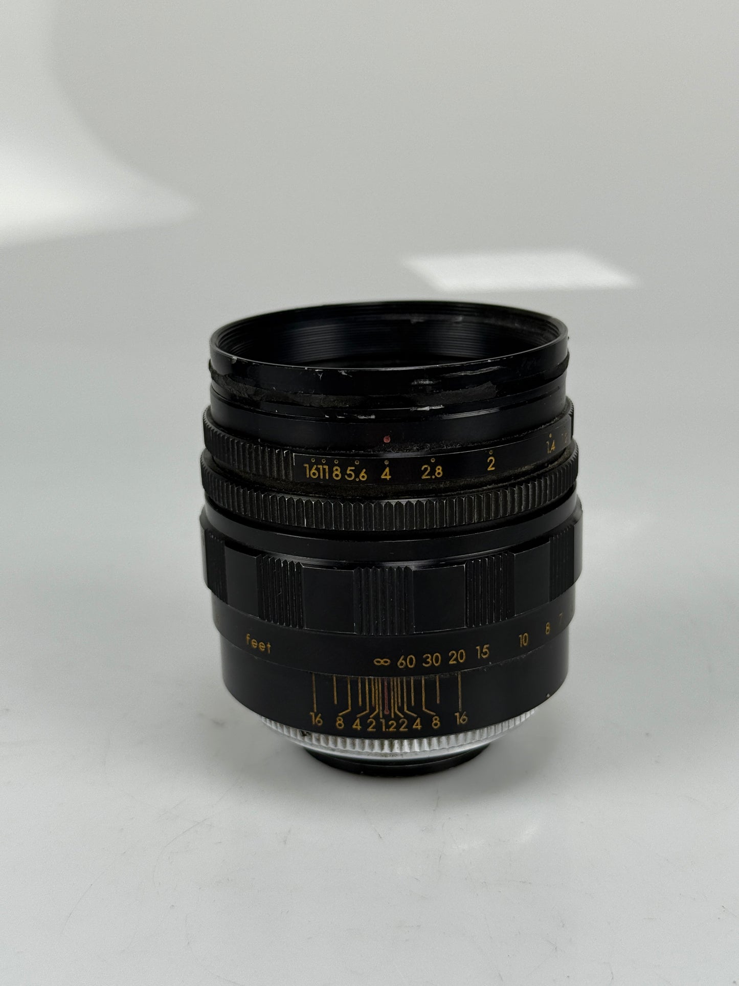 Taika Harigon 58mm f1.2 Exakta mount camera lens RARE