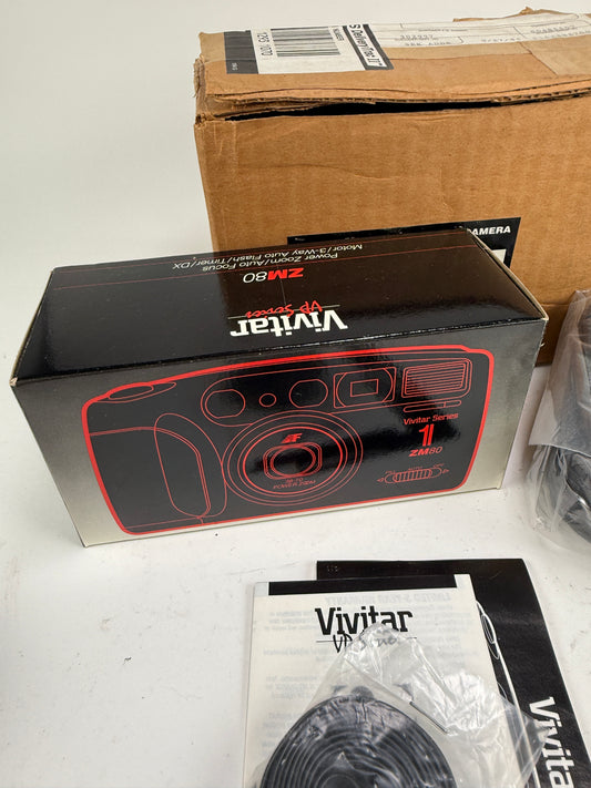 Vivitar Series 1 Film Camera ZM80 AF 38-70mm Power Zoom Point Shoot Tested