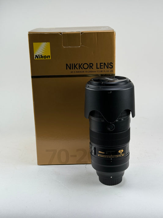 Nikon Nikkor AF-S 70-200mm f2.8 E FL ED VR Lens