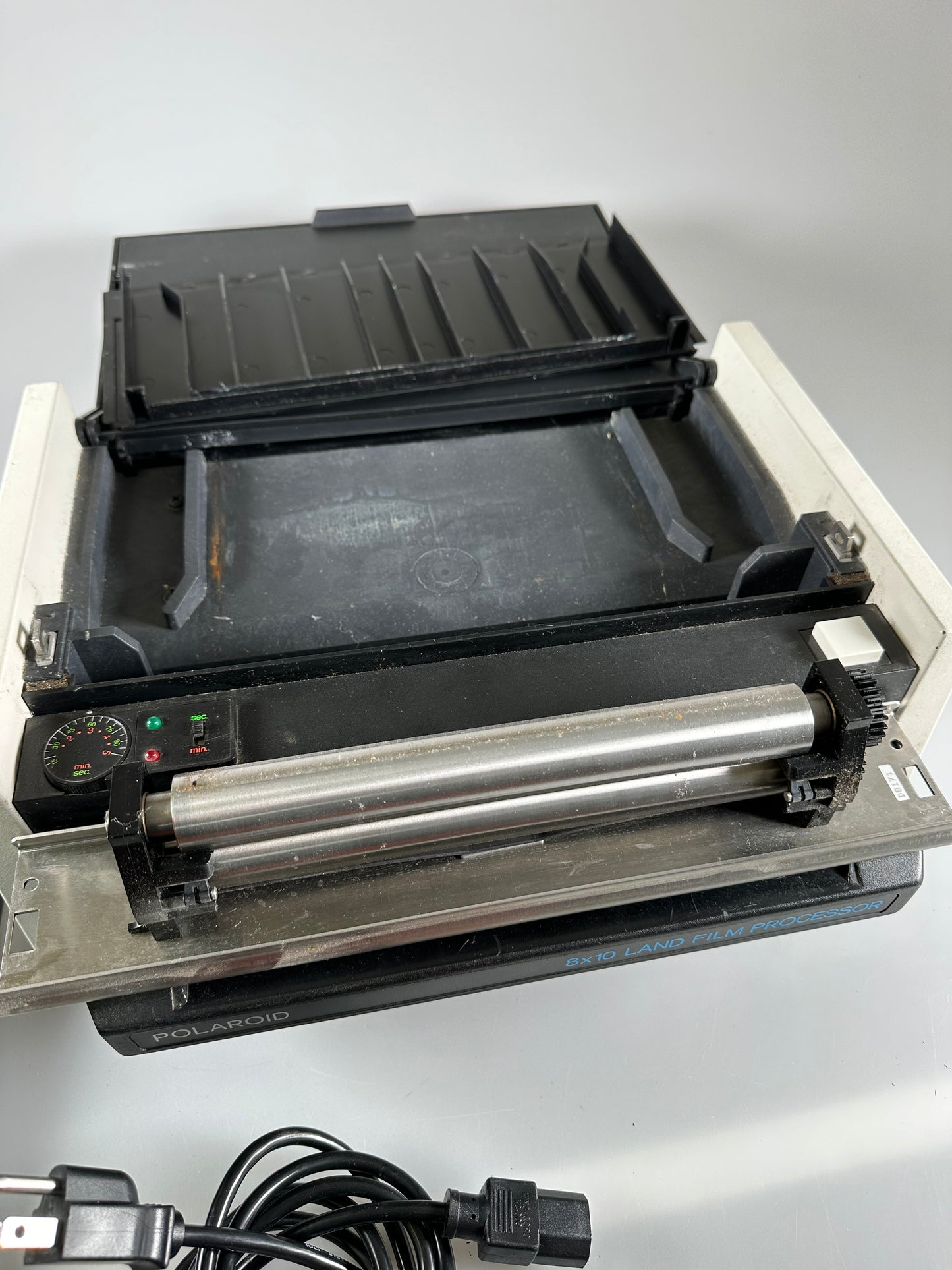 Polaroid 8X10 Processor Kit 81-12 with 81-06 holder and loading tray