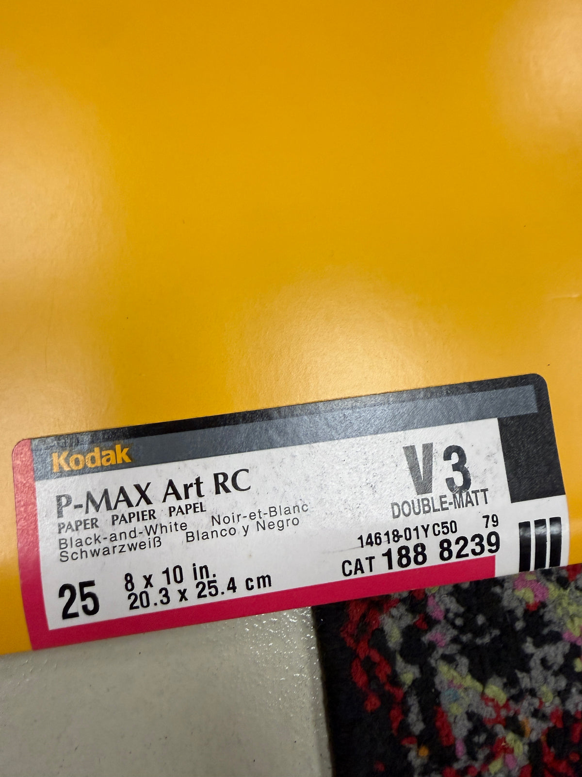 Kodak and ilford RC Photo Paper 8x10 lot Polycontrast, multigrade