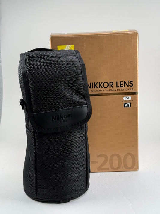 Nikon Nikkor AF-S 70-200mm f2.8 G II ED VR IF Lens AFS