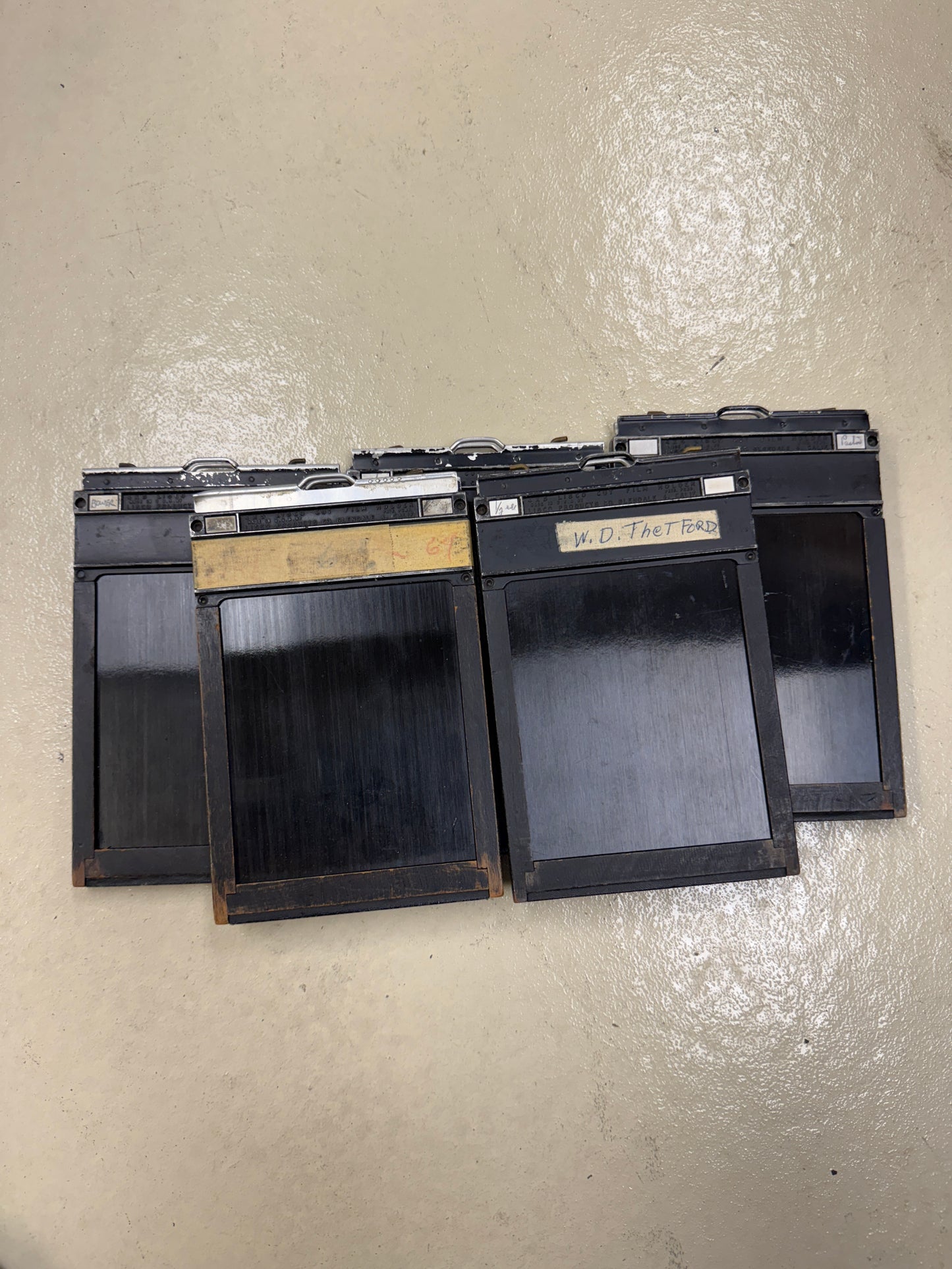 Lisco 4x5 Cut Sheet Film Holder LOT of 5