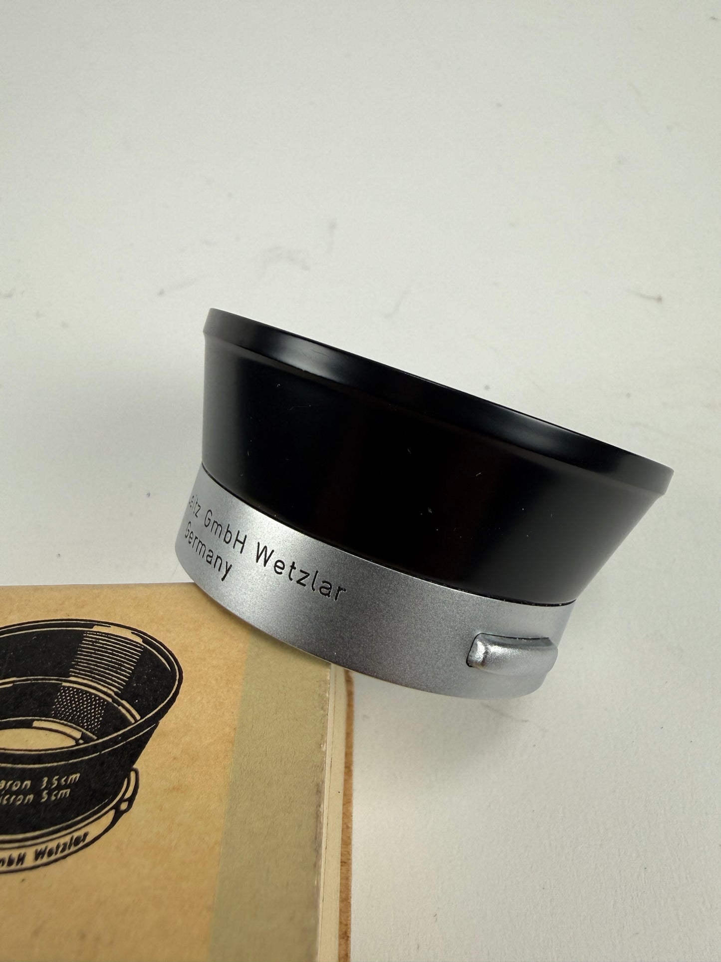 LEICA “ITDOO” Lens Hood For 50mm & 35mm Summicron & Summaron M w/ bix