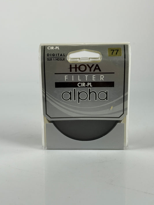 Hoya alpha CIR-PL 77mm Lens Filter circular polarizer