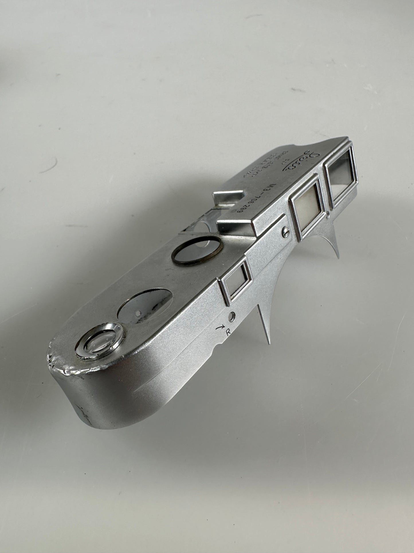 Leica M3 DS First Batch Chrome Camera Top Plate Cover - 706xxx