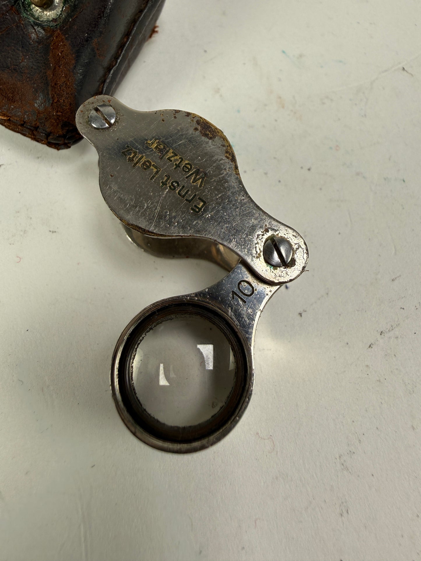 LEITZ Leica 10x Hand Loupe Magnifier Lupe - Made in Germany