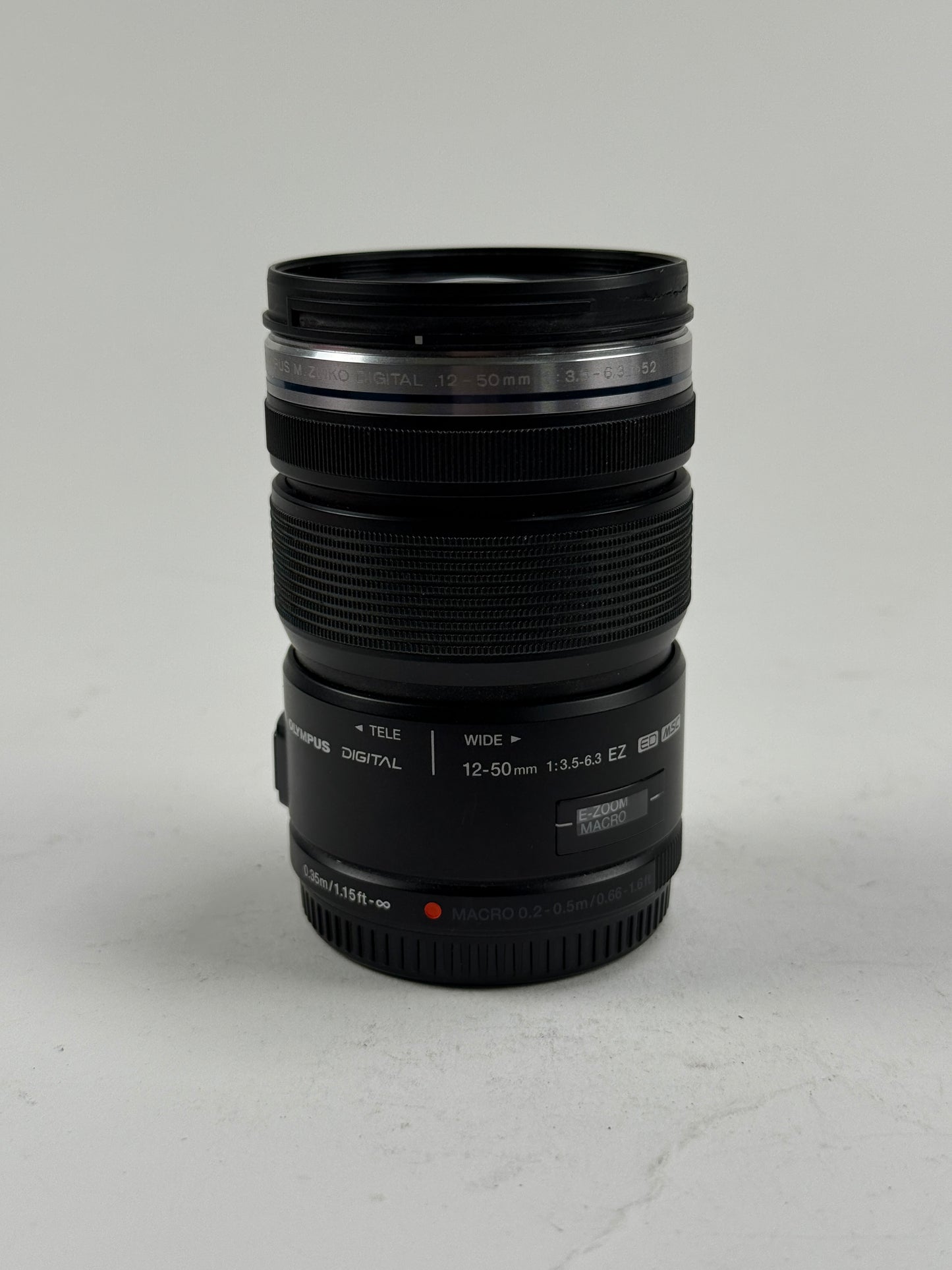 OLYMPUS 12-50mm F3.5-6.3 M.ZUIKO Digital ED EZ Lens black