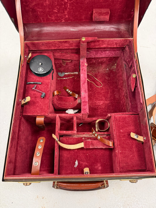 ORIGINAL LEATHER CASE FROM PAILLARD BOLEX H16 SWISS MADE CINE MOVIE CAMERA