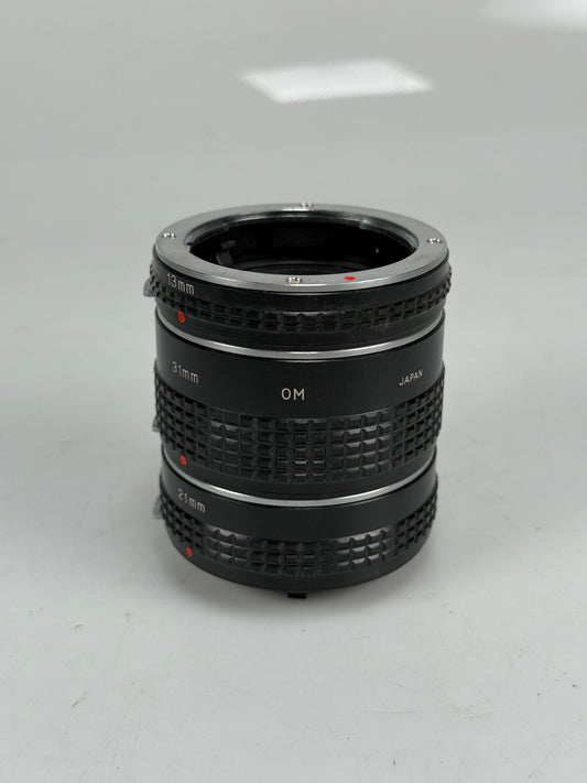 Extension Tube Set 13mm 21mm 31mm for OM Olympus Mount Lens